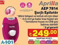 APRİLLA ŞARJLI EPİLATÖR